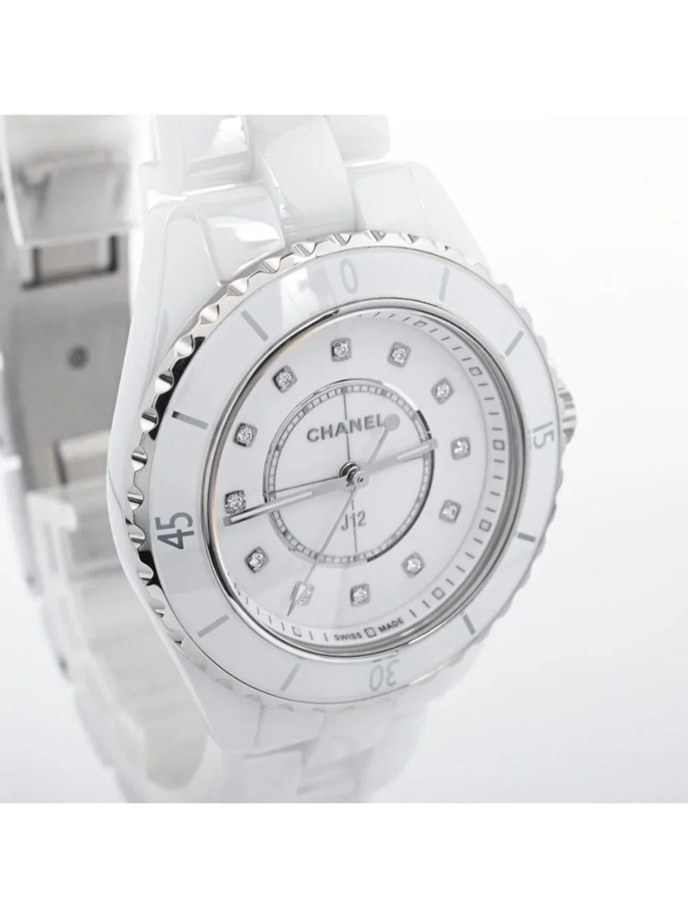 Chanel Watch 33 Silver